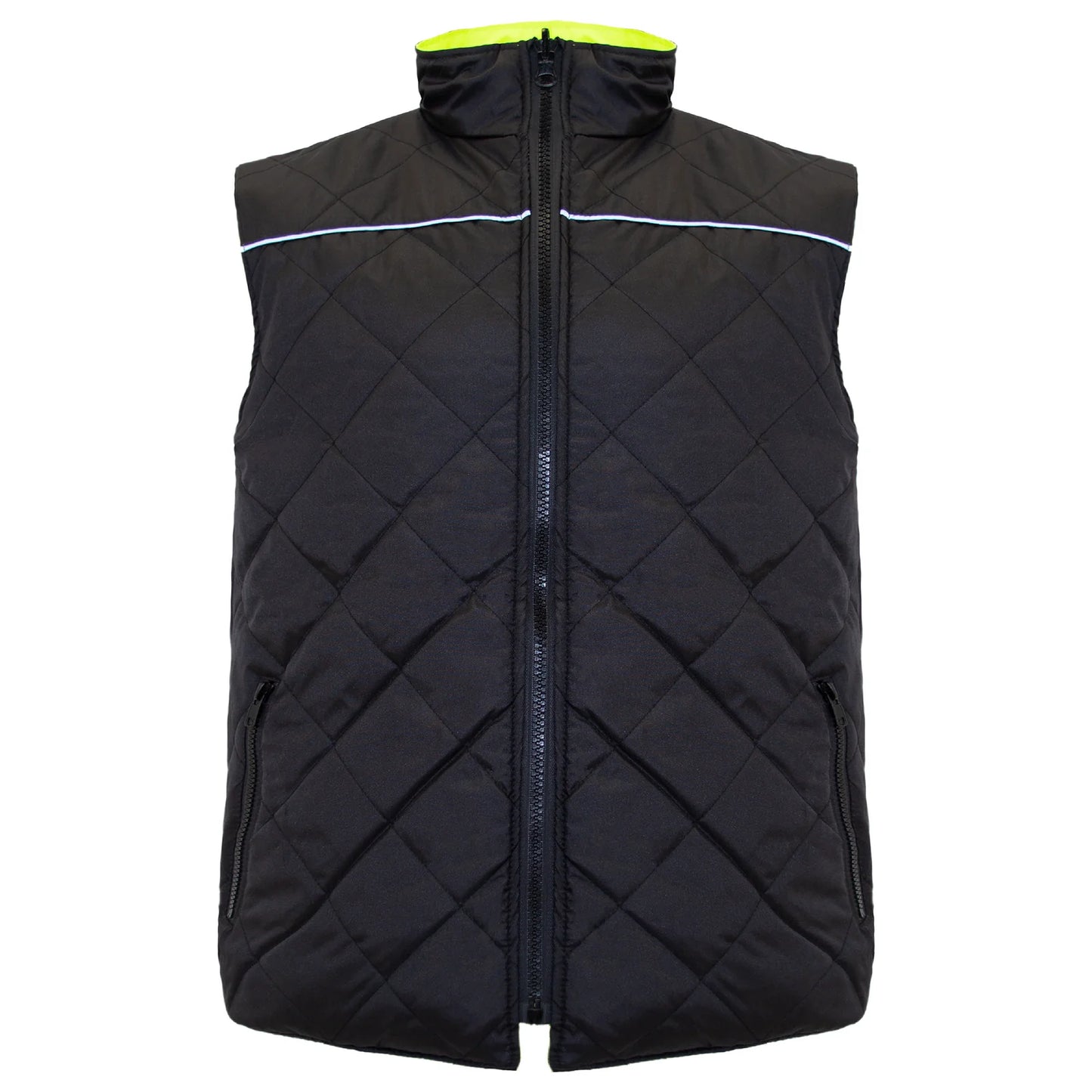 Reversible High-Visibility Safety Vest – ANSI Class 2, Insulated & Waterproof