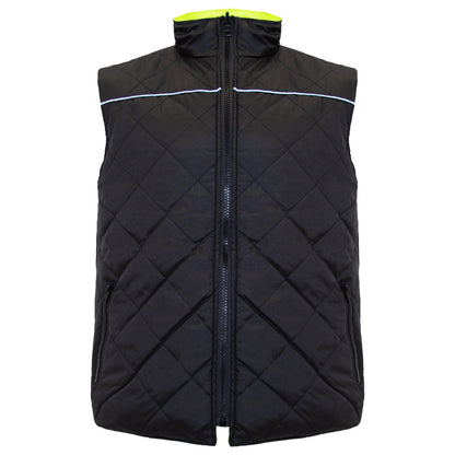 Reversible High-Visibility Safety Vest – ANSI Class 2, Insulated & Waterproof