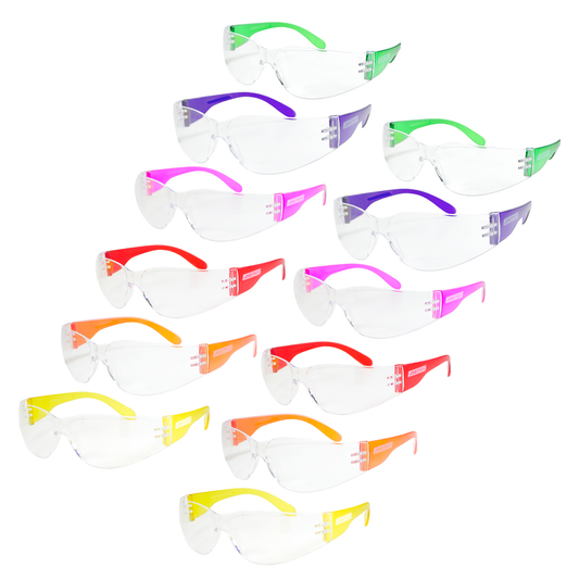 Fun & Durable Kids' Safety Glasses – High-Impact Protection with Colorful Style