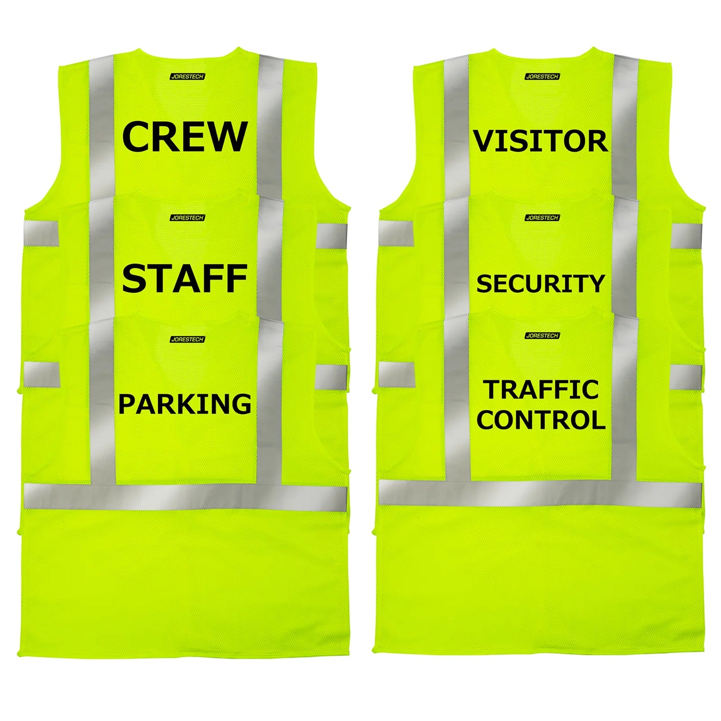 Customizable High-Visibility Safety Vest – ANSI Class 2, Lightweight & Durable