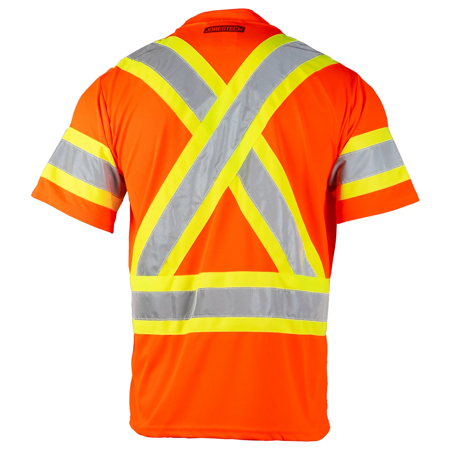High-Visibility Reflective Safety Shirt – ANSI/ISEA 107-2020 Compliant, Class 3, Breathable, and Customizable