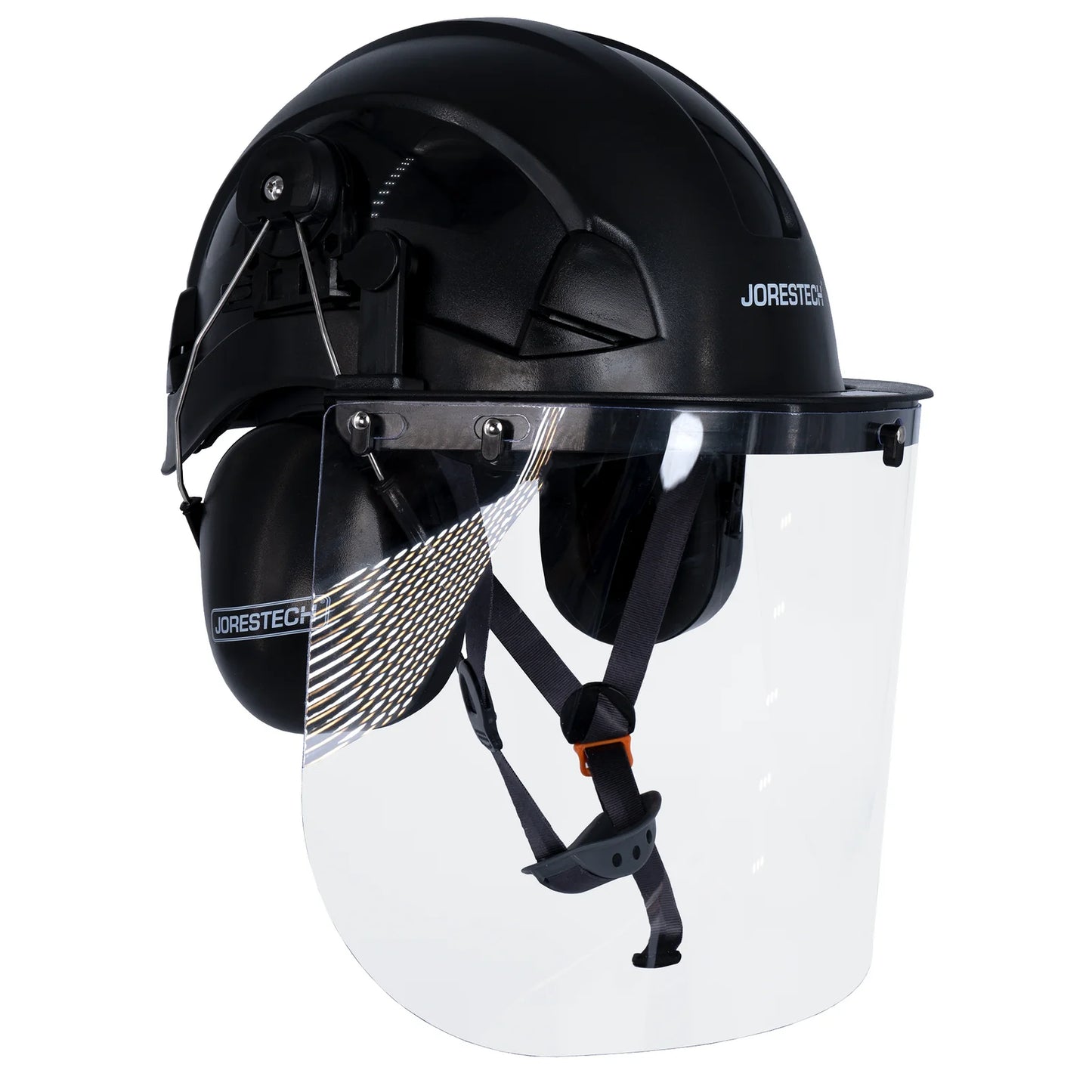 3-in-1 Work-at-Height Helmet Kit – Hard Hat with Earmuffs & Face Shield (HHAT-03 COMBO)