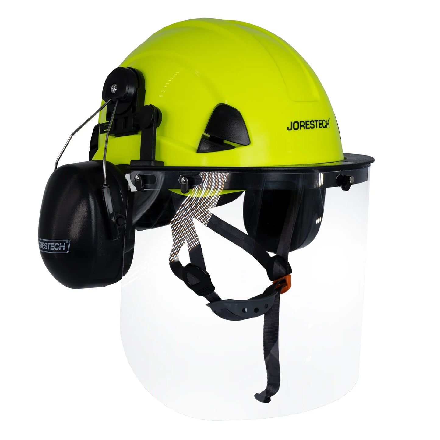 3-in-1 Work-at-Height Helmet Kit – Hard Hat with Earmuffs & Face Shield (HHAT-03 COMBO)