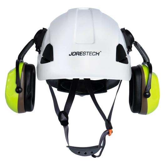 Ultimate Safety Combo – Work-at-Height Hard Hat & Noise-Reducing Earmuffs