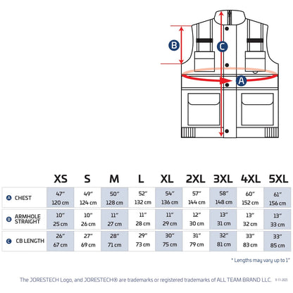 Two-Tone Insulated Hi-Vis Safety Vest | ANSI Class 2, Waterproof & Wind-Resistant