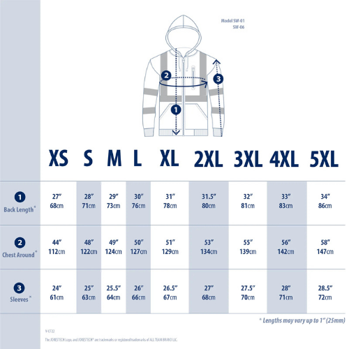High-Visibility Reflective Hoodie – ANSI/ISEA 107-2020 Class 3 Certified