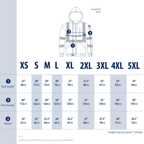 High-Visibility Reflective Hoodie – ANSI Class 3 Certified for Safety & Warmth