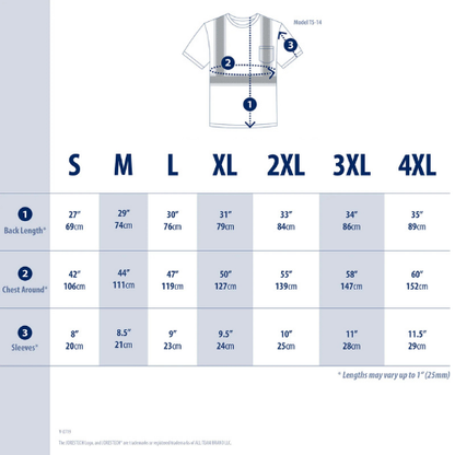 X-Back High-Visibility Two-Tone Reflective Work Shirt – ANSI Class 2 Safety, Breathable & Durable