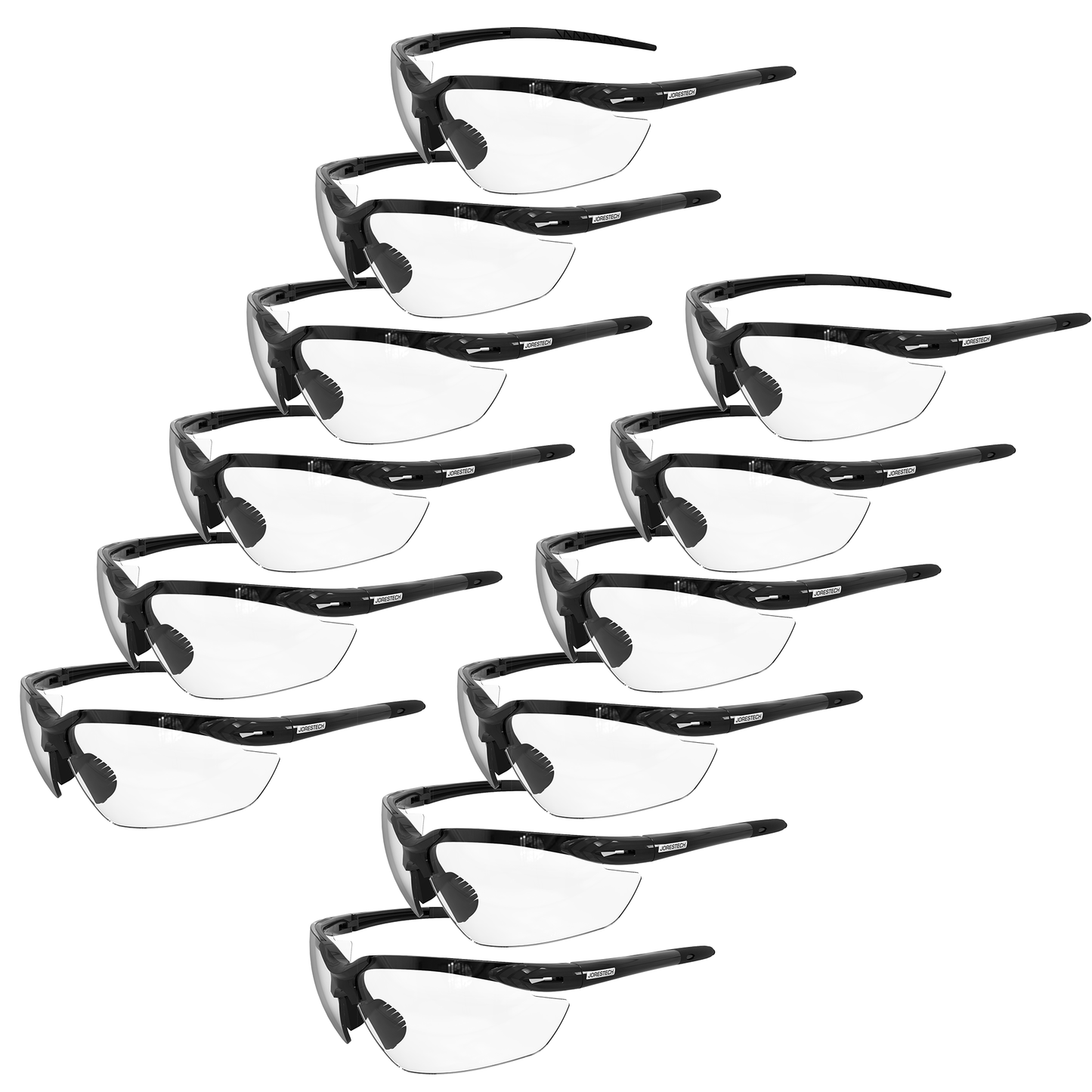 Wraparound Safety Glasses – Lightweight, Durable & ANSI Z87 Compliant