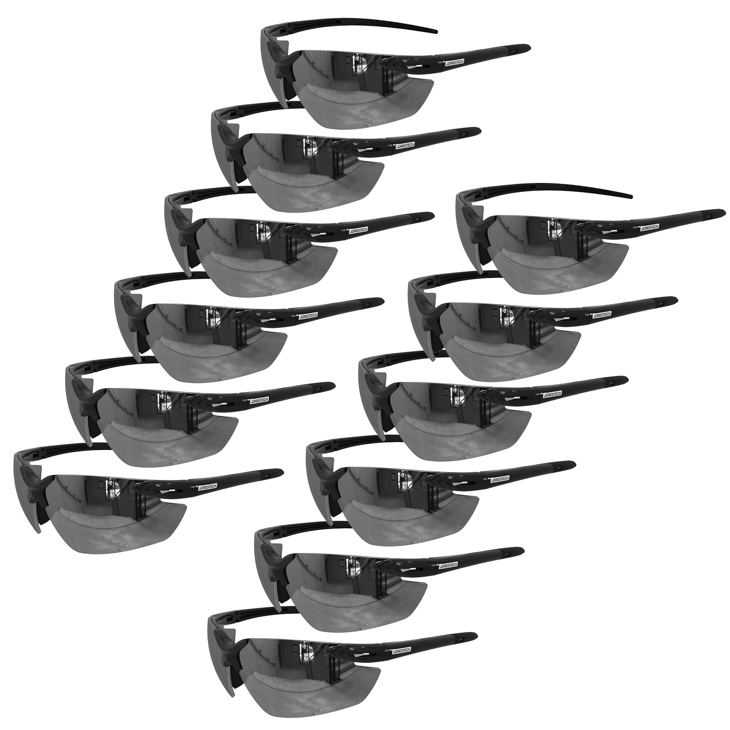 Wraparound Safety Glasses – Lightweight, Durable & ANSI Z87 Compliant