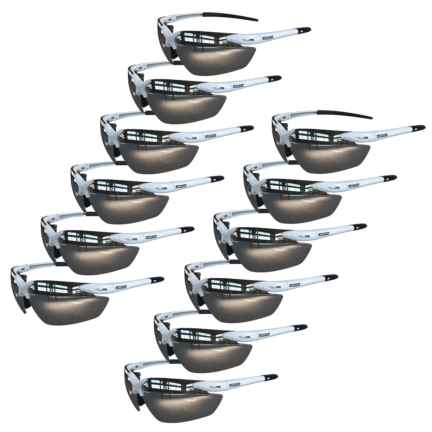 Wraparound Safety Glasses – Lightweight, Durable & ANSI Z87 Compliant