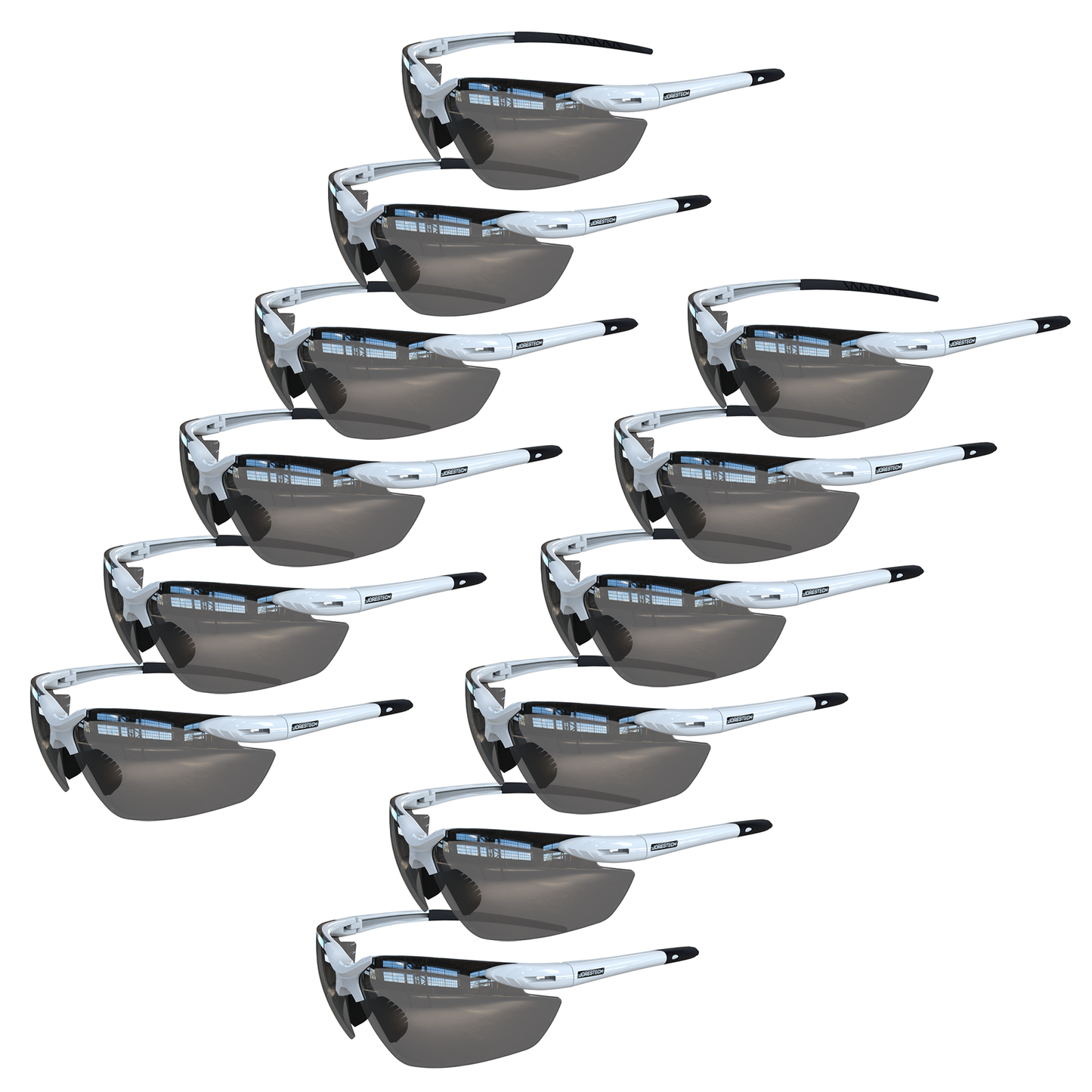 Wraparound Safety Glasses – Lightweight, Durable & ANSI Z87 Compliant