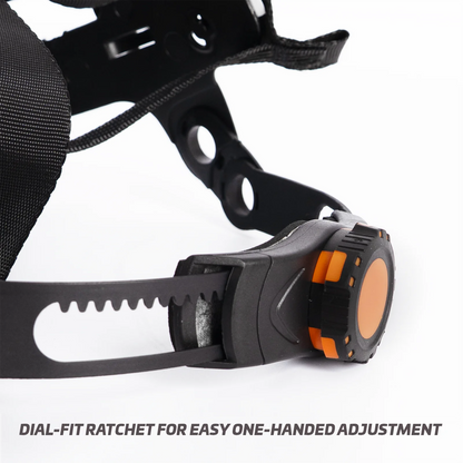 Type II Class C Helmet with Visor – Full Impact Protection, Breathable, ANSI & EN Certified