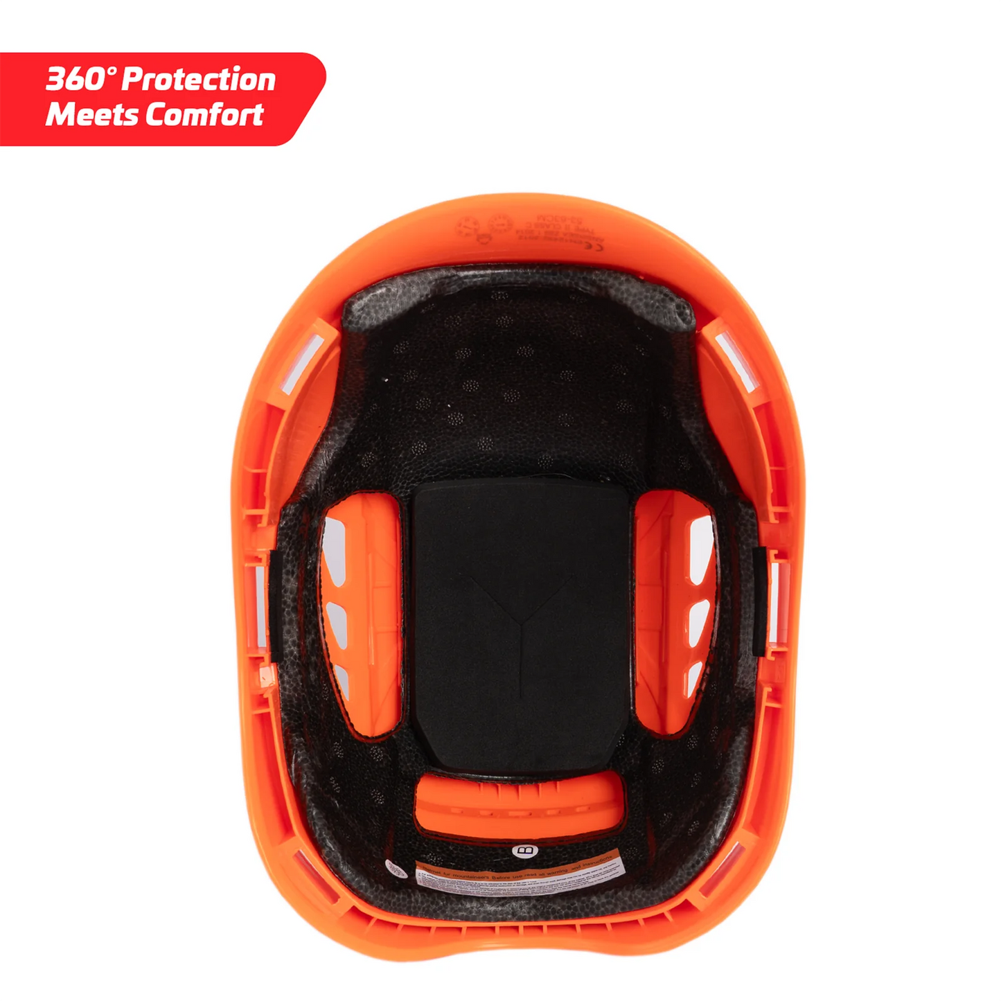 Type II Class C Hard Hat – Full Impact Protection with Ventilation & Accessory Slots