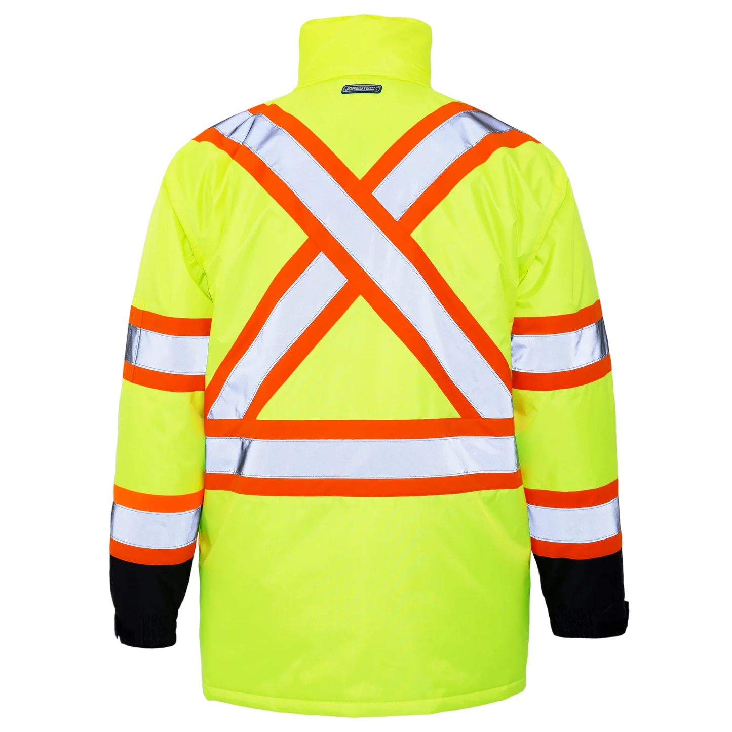 ANSI Class 3 High-Visibility Insulated Safety Jacket – Waterproof & Reflective