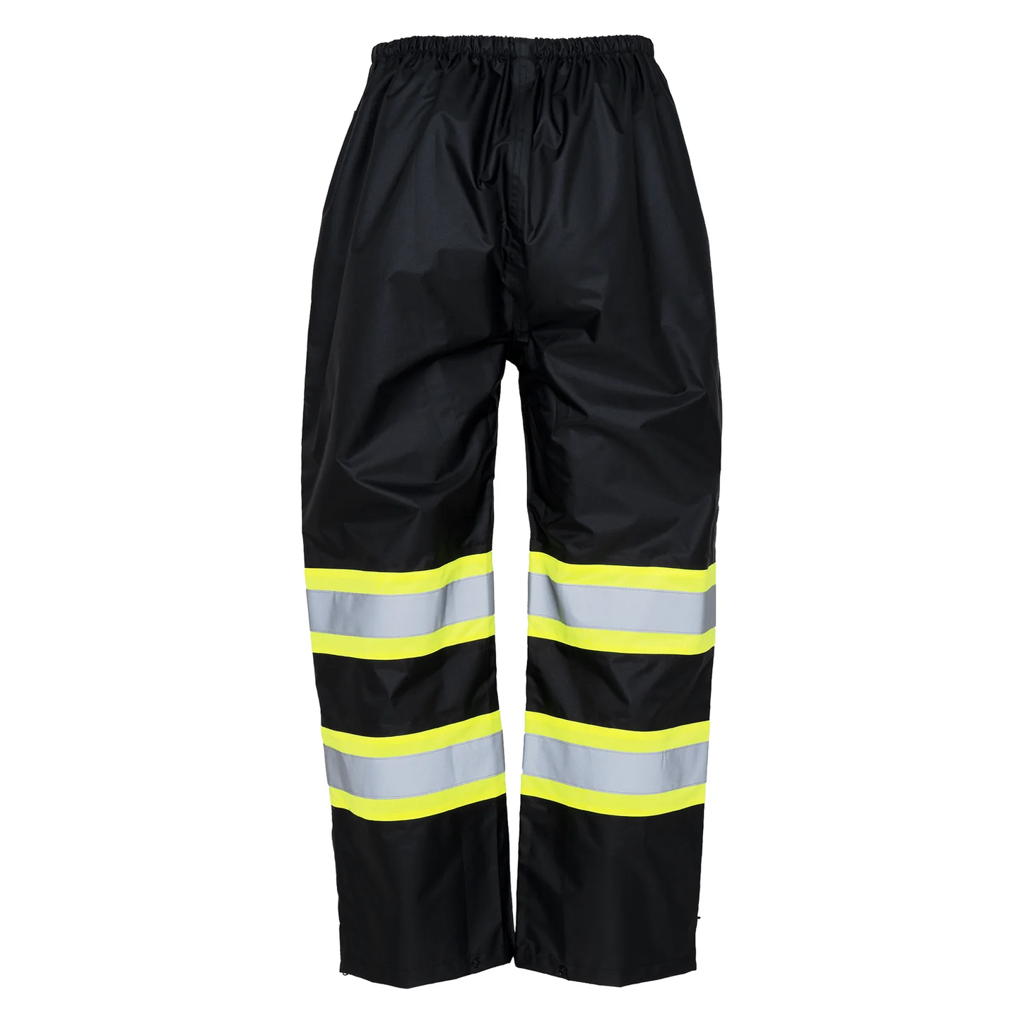 High-Visibility Two-Tone Waterproof Safety Pants – ANSI Class E, Wind & Rain Resistant