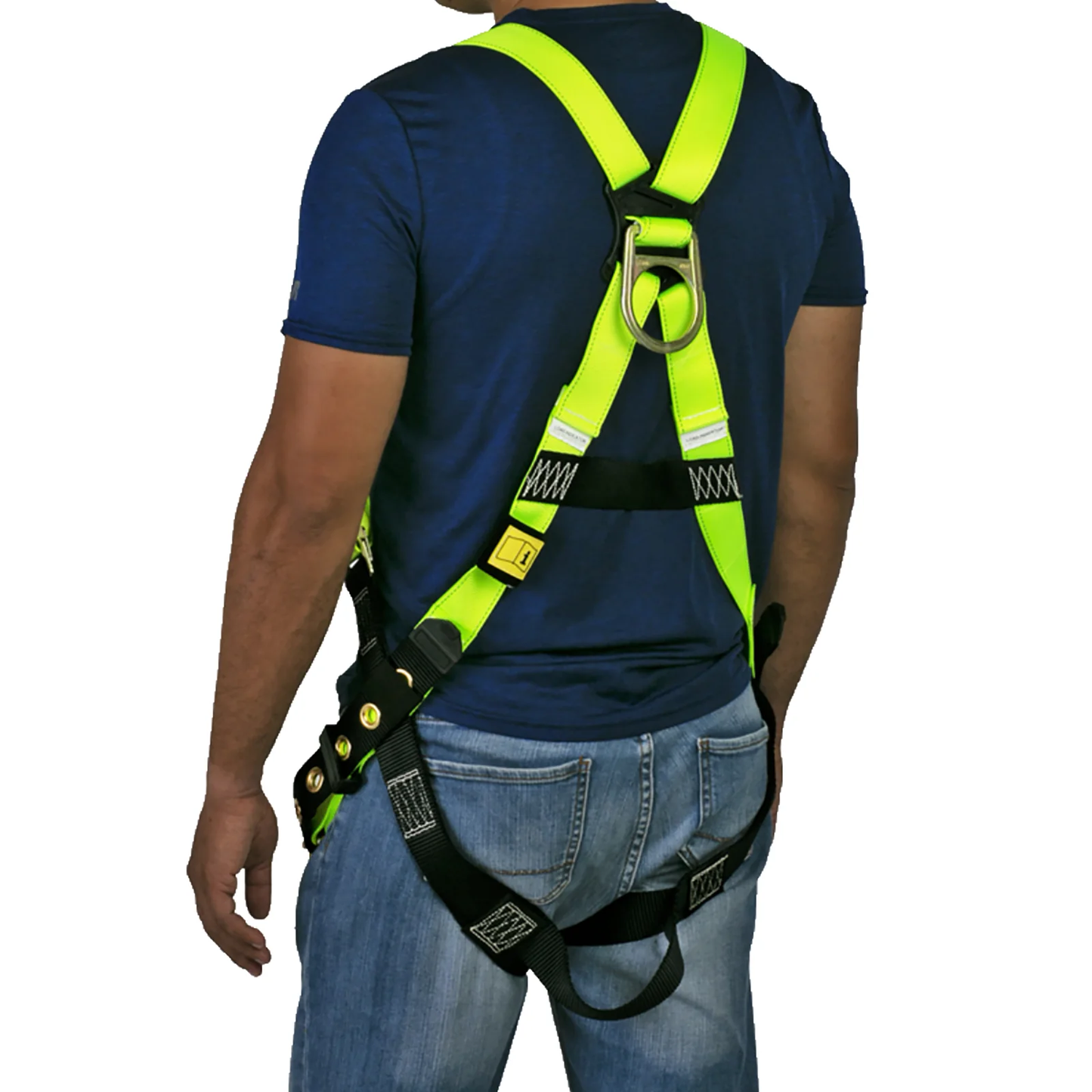 High-Visibility Full-Body Safety Harness – ANSI Z359.11-2014 Certified