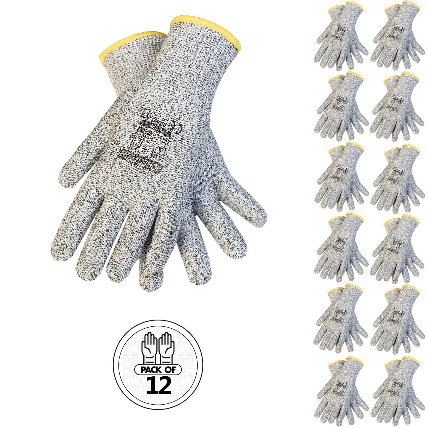 Level 3 Cut-Resistant Safety Gloves – Durable, Flexible & High-Dexterity