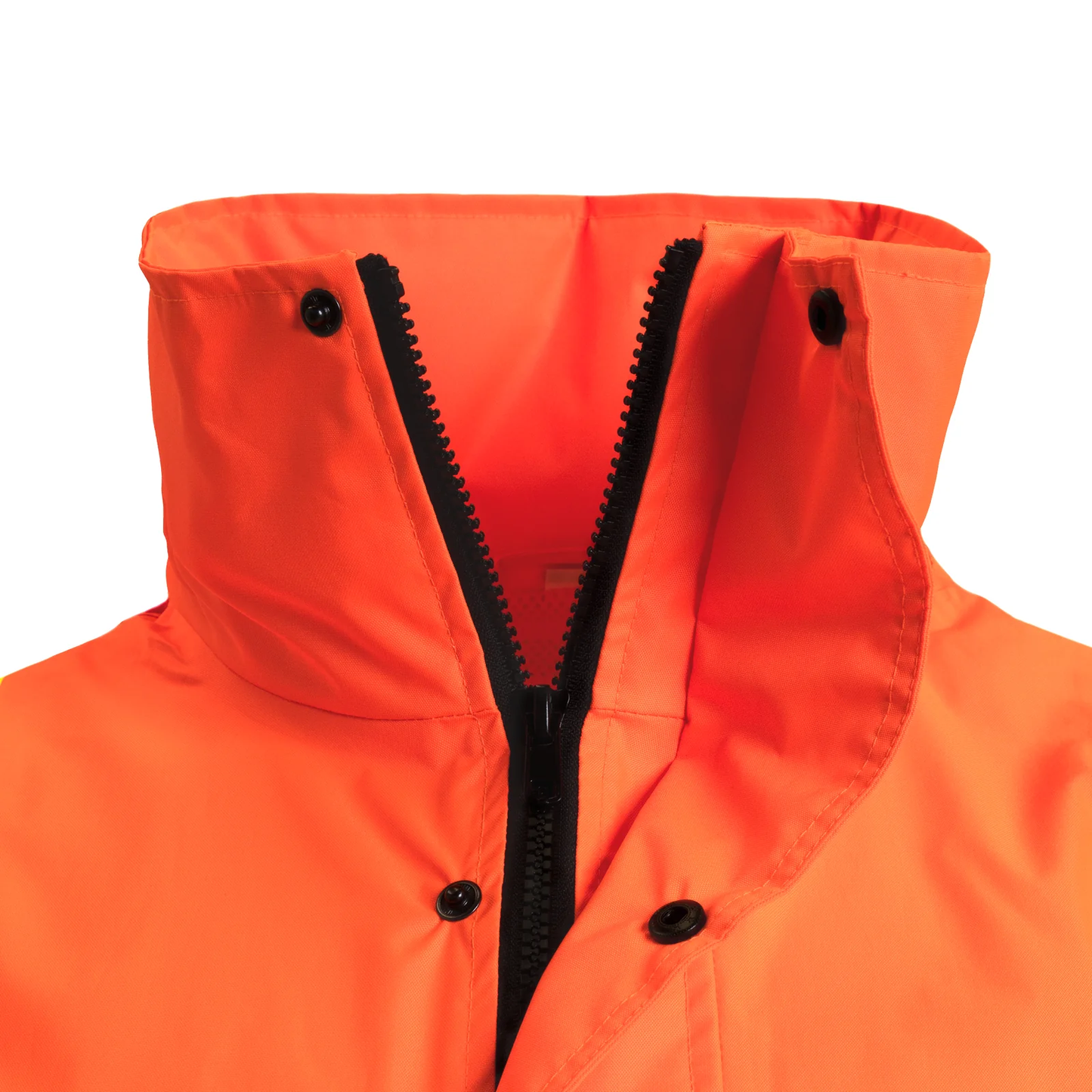 X-on-the-Back High-Visibility Waterproof Rain Jacket – ANSI & CSA Compliant, Windproof & Reflective