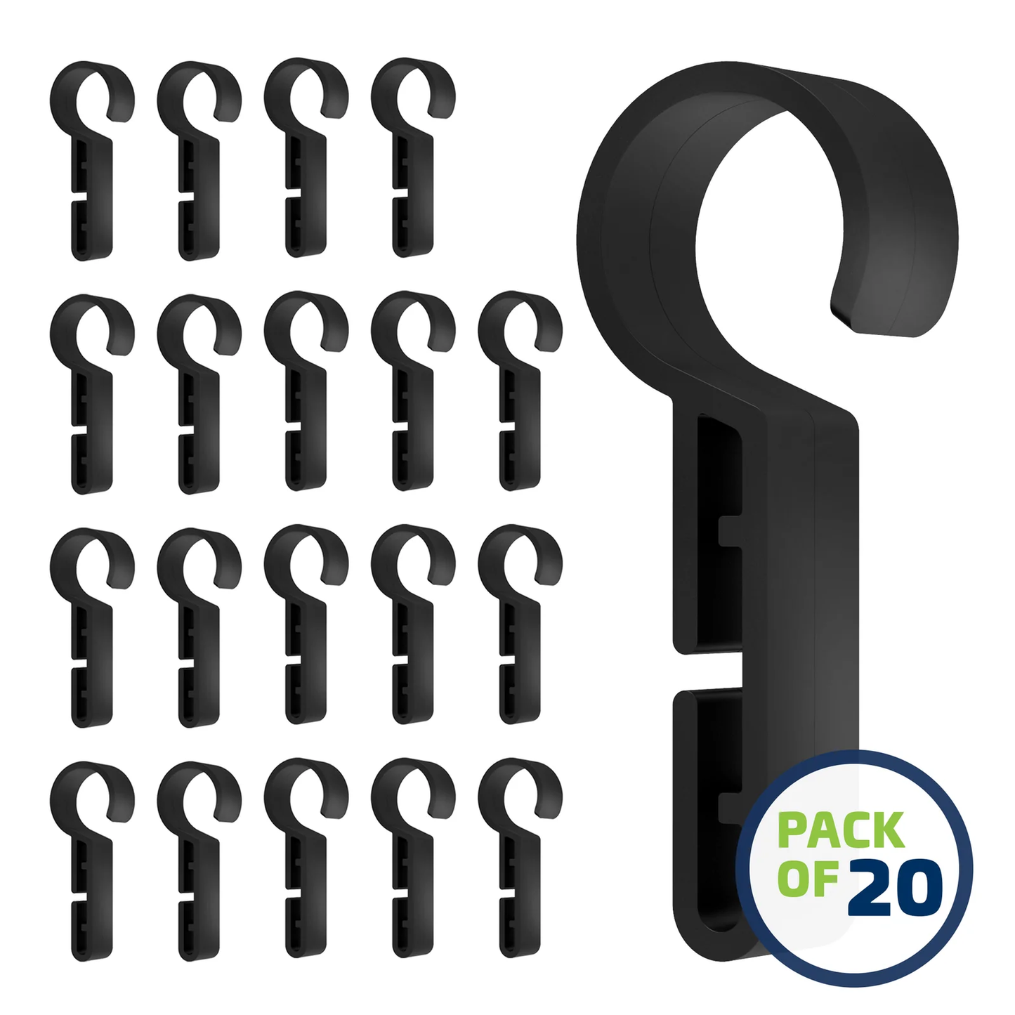 Hard Hat Clips for Headlamp – Secure & Easy-to-Install Helmet Hooks