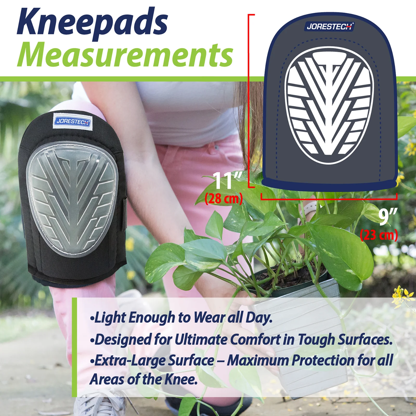 Heavy-Duty Gel Knee Pads – Ultimate Comfort & Protection for Work