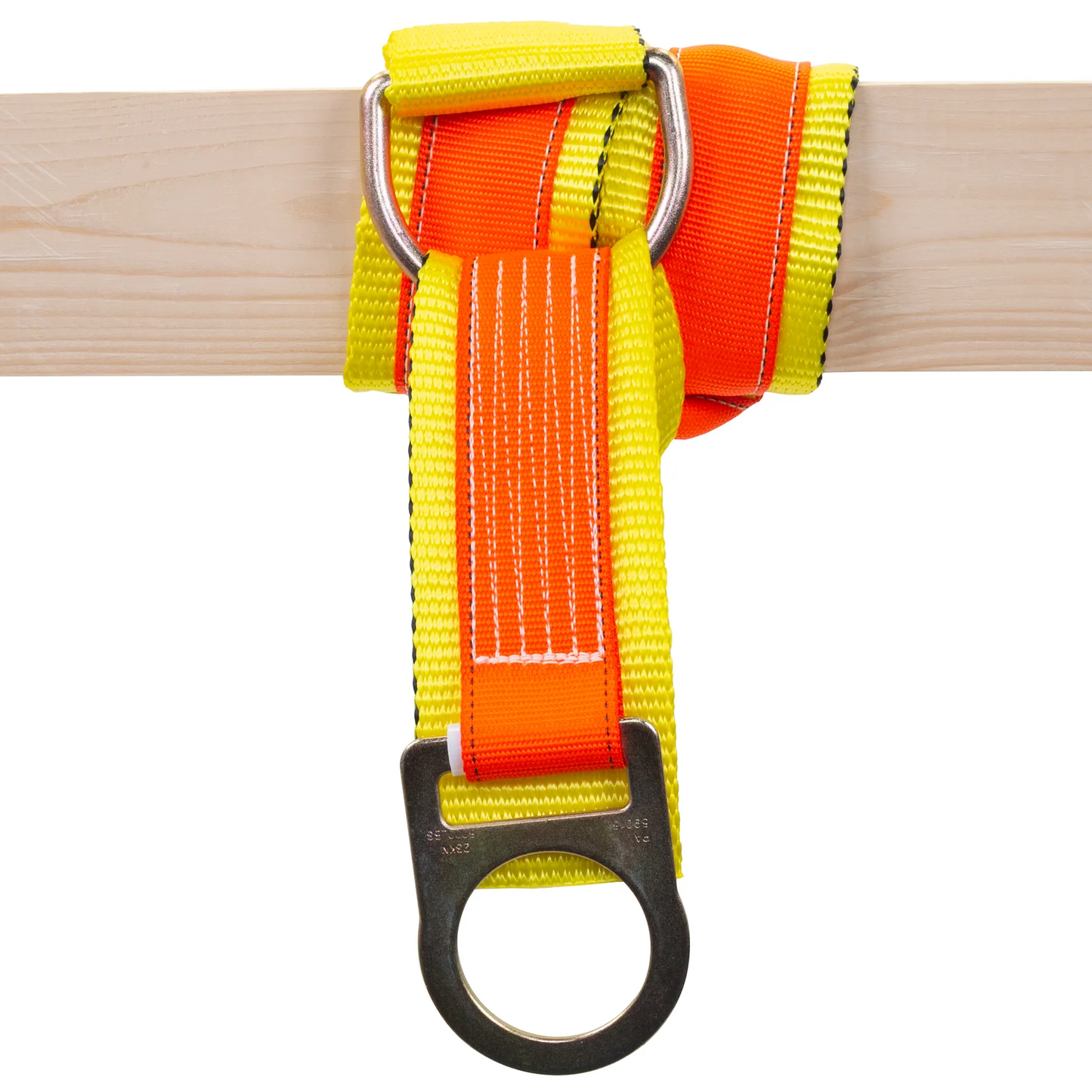 Heavy-Duty Anchor Strap – Reinforced Wear Pad & D-Ring Connectors for Fall Protection