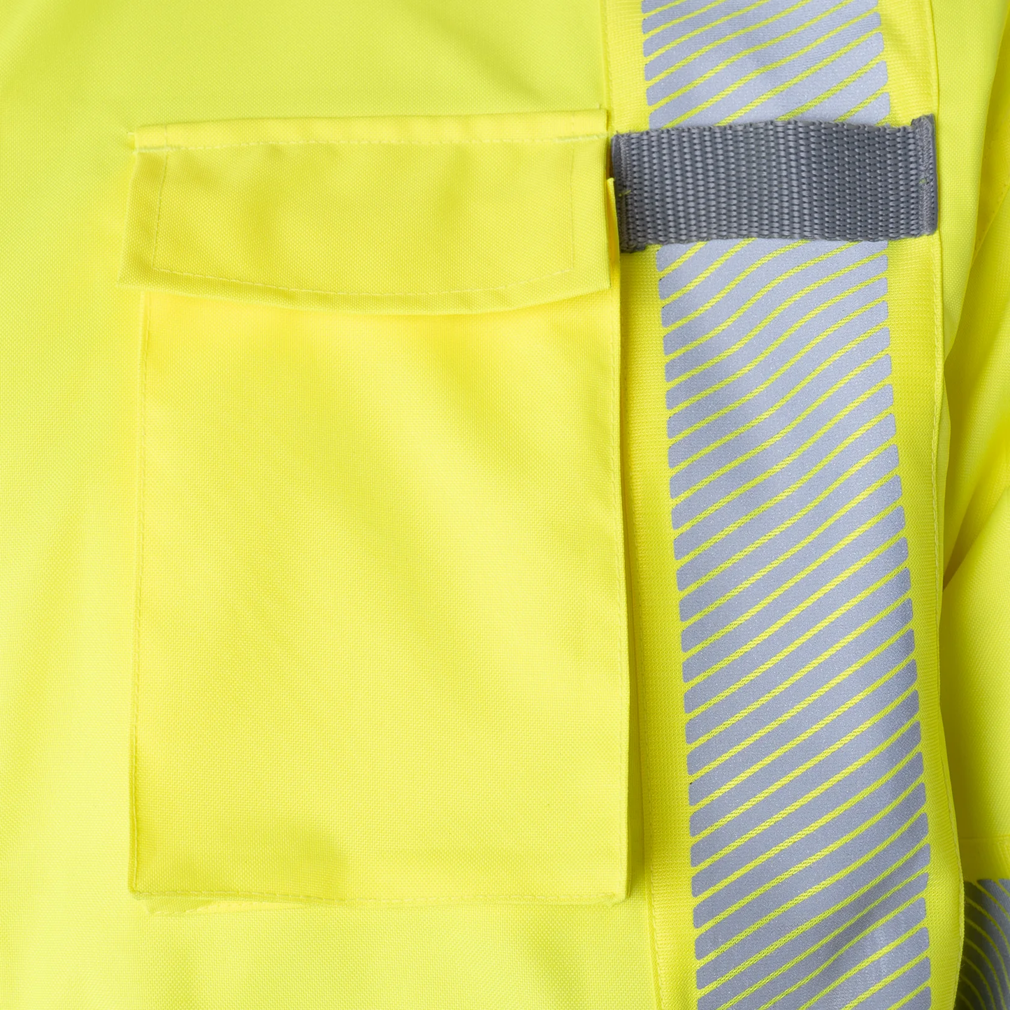 ANSI Class 3 High-Visibility Safety Jacket – Fleece-Lined, Waterproof & Reflective