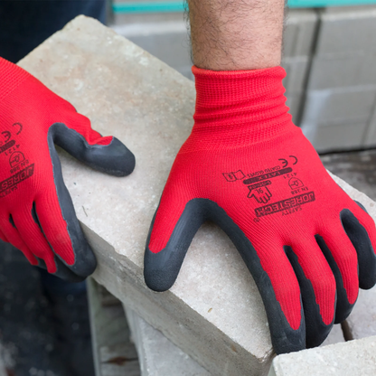 Latex-Coated Safety Work Gloves – Cut-Resistant, Durable & High-Grip