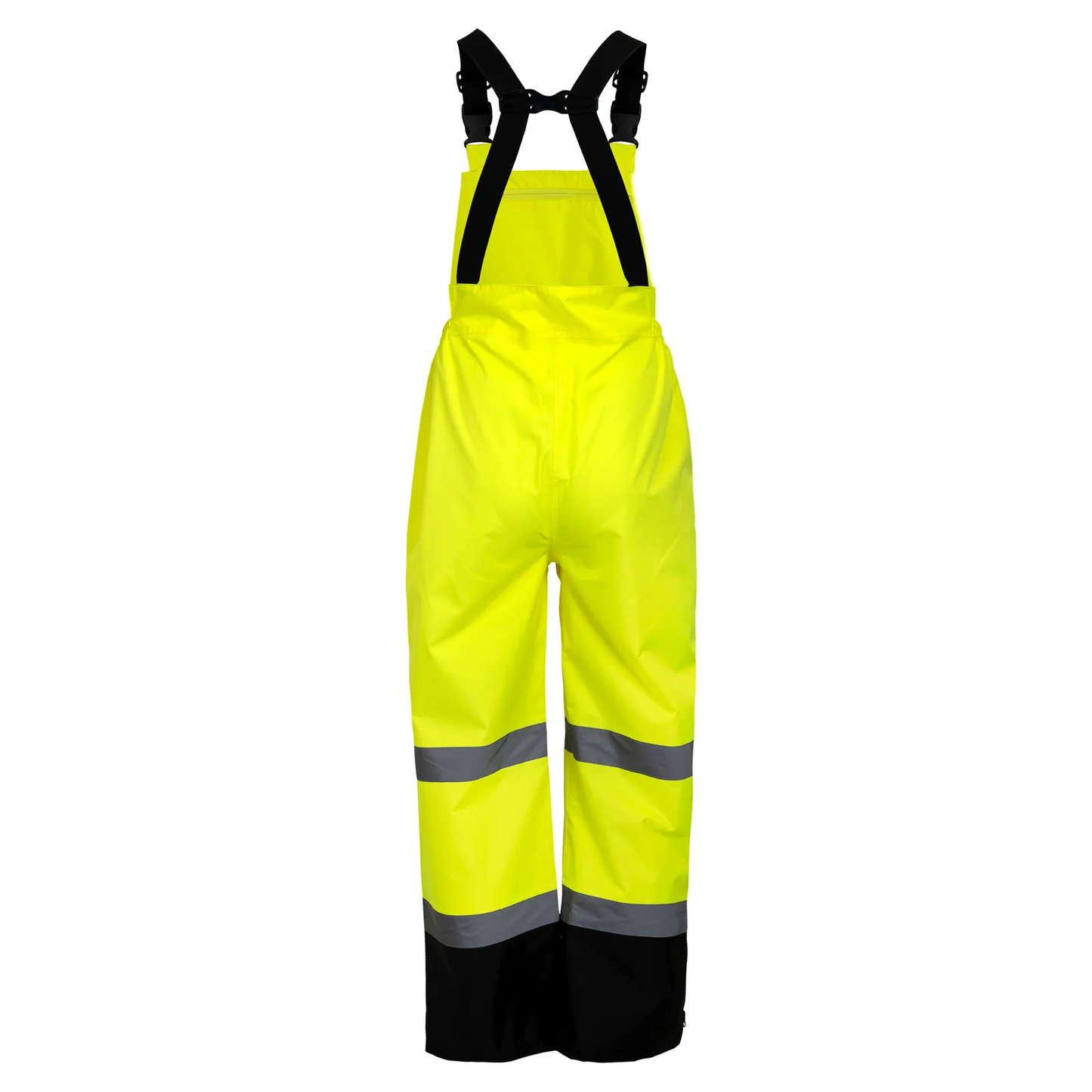 High-Visibility Waterproof Safety Overall Pants – ANSI Class E, Reflective & Durable