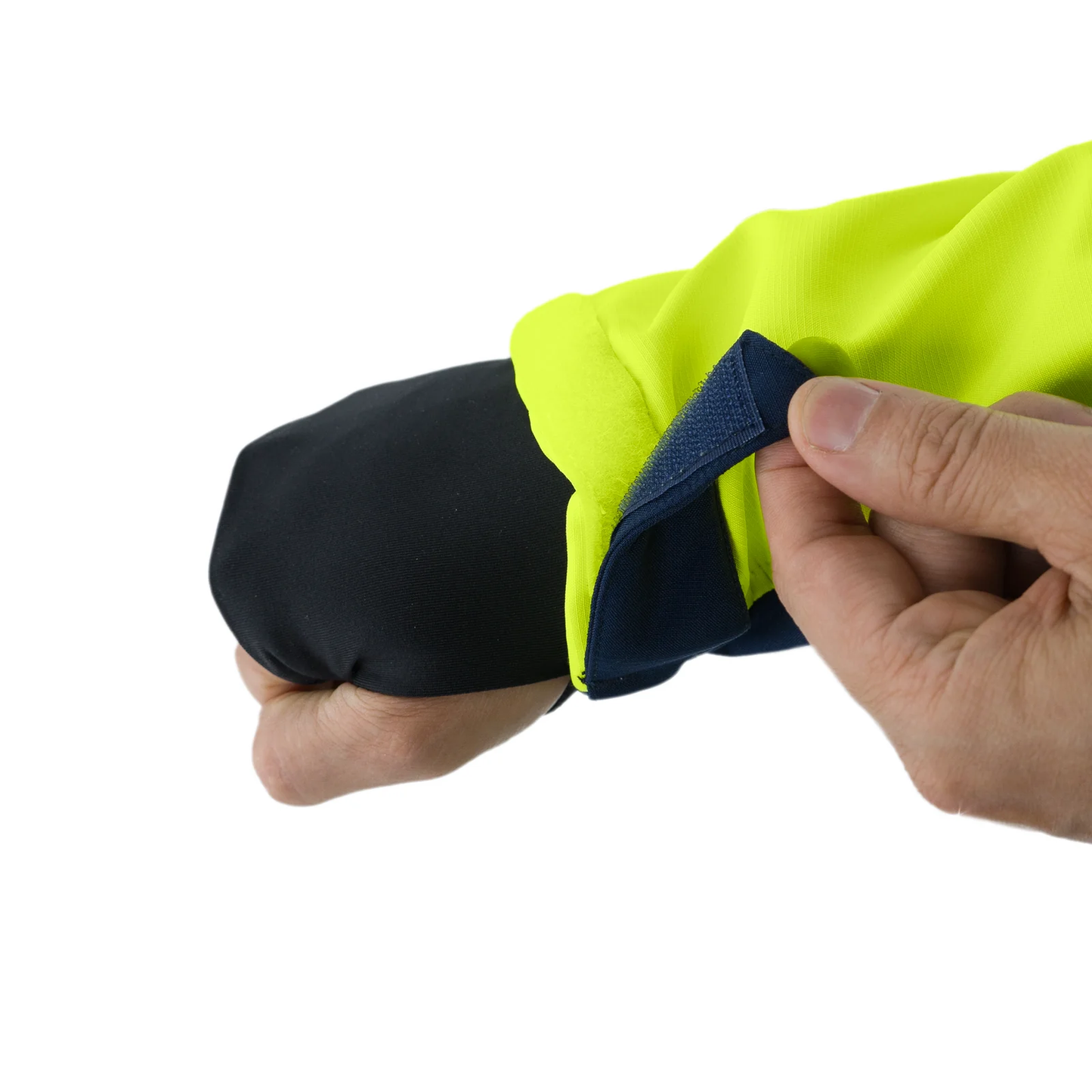ANSI Class 3 High-Visibility Softshell Safety Jacket – Fleece-Lined, Windproof & Water-Resistant