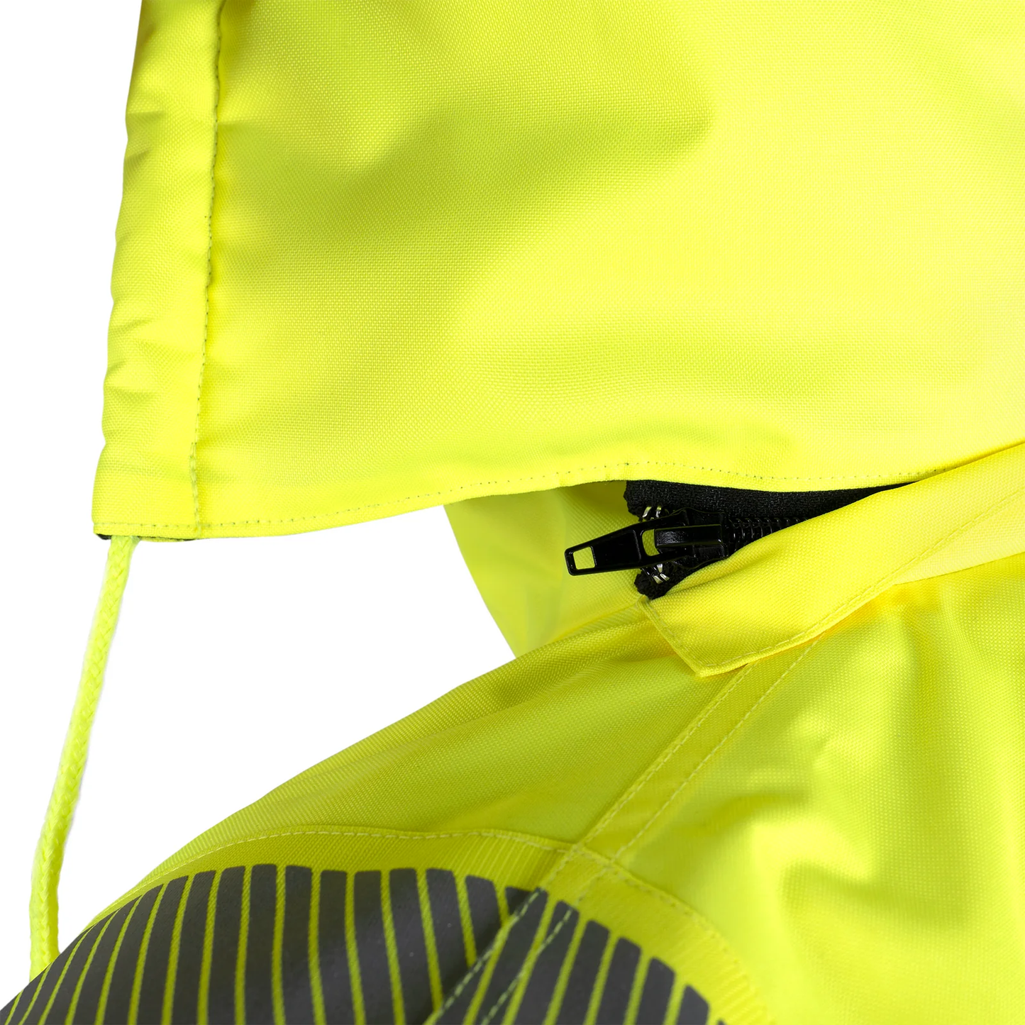 ANSI Class 3 High-Visibility Safety Jacket – Fleece-Lined, Waterproof & Reflective