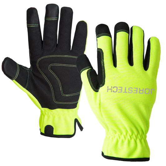 Hi-Vis Touchscreen Safety Work Gloves – Durable, Abrasion-Resistant & Comfortable