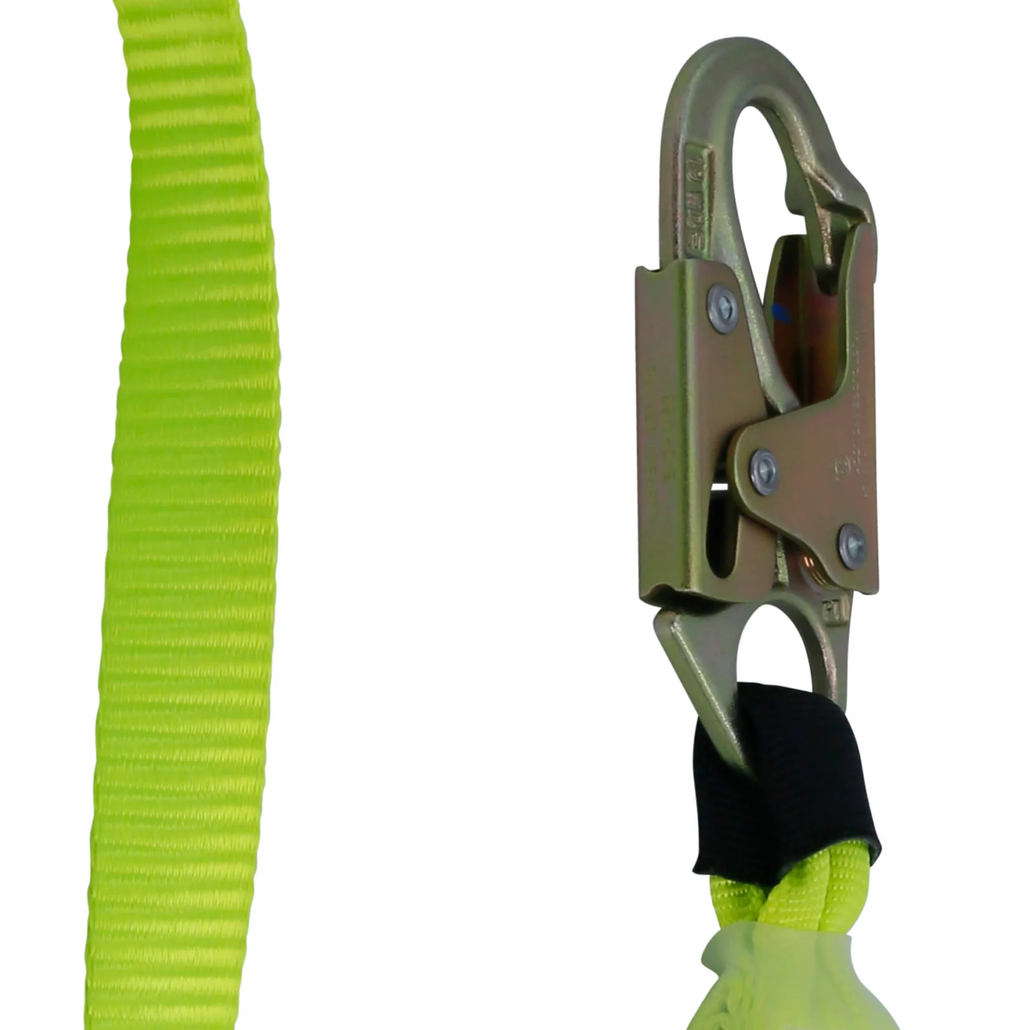 Shock-Absorbing Safety Lanyard – High-Visibility Fall Protection with External Shock Pack