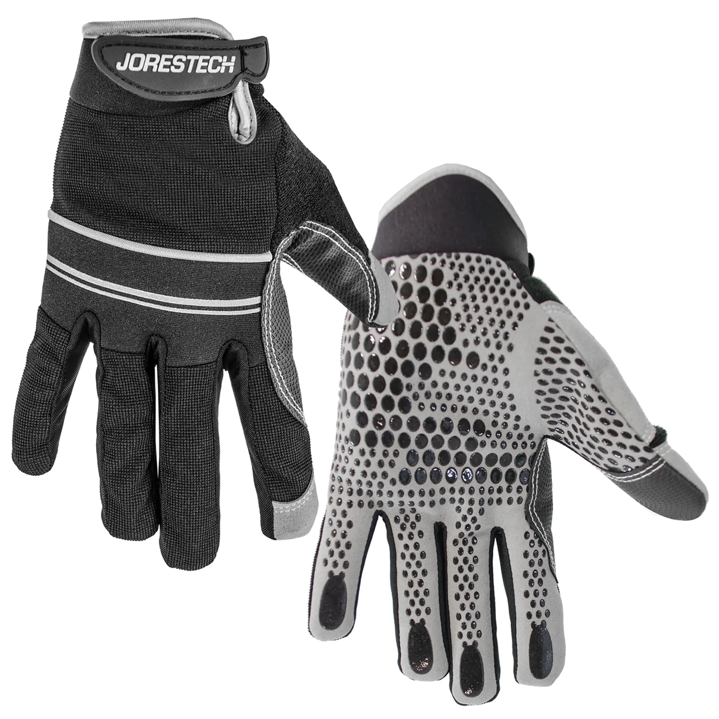 Anti-Slip Safety Work Gloves – Silicone Dotted Grip, Breathable & Durable