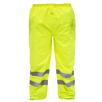 High-Visibility Waterproof Safety Pants – ANSI Class E, Windproof & Reflective