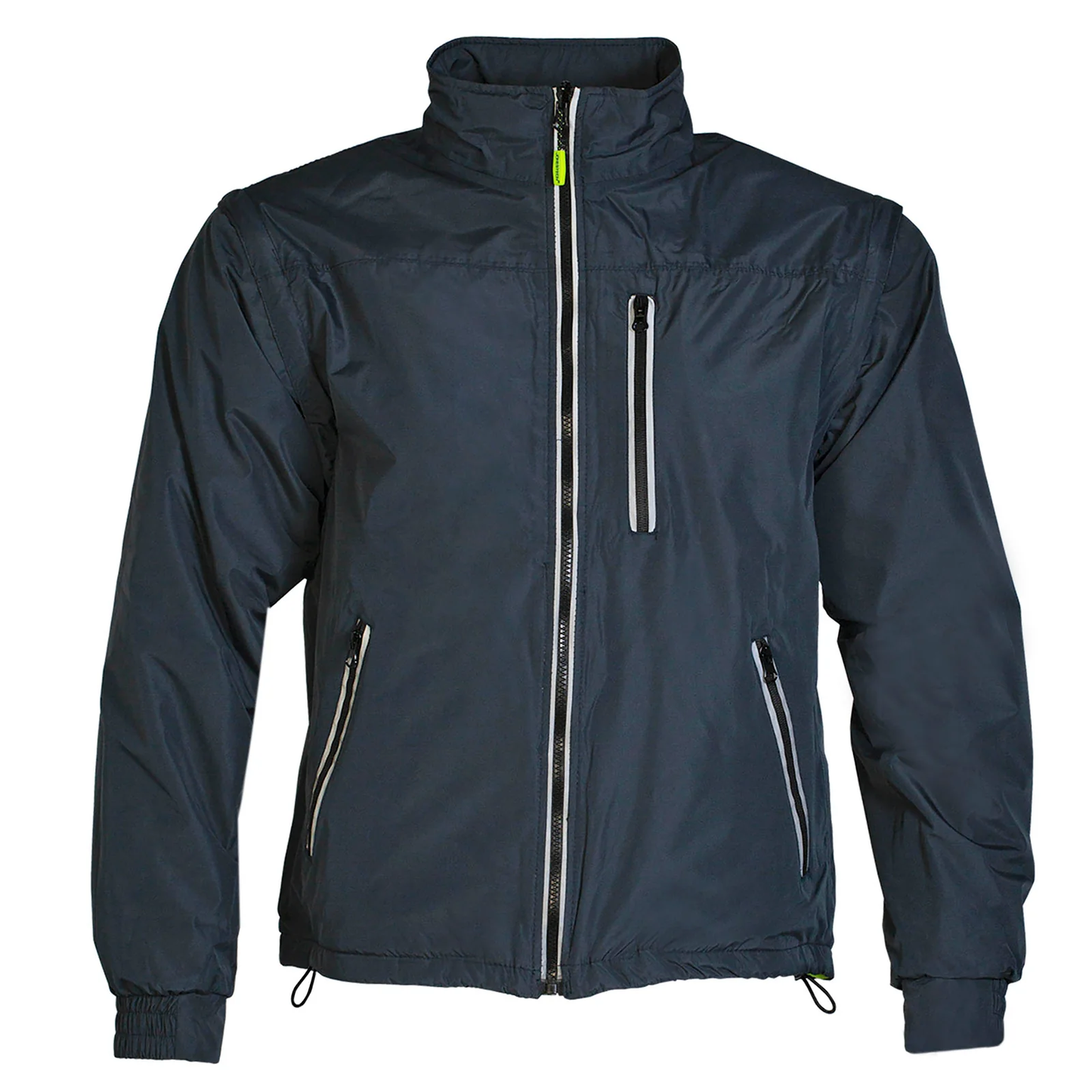 Men's 4-in-1 Reversible High-Visibility Safety Jacket – ANSI Class 3, Insulated & Weatherproof