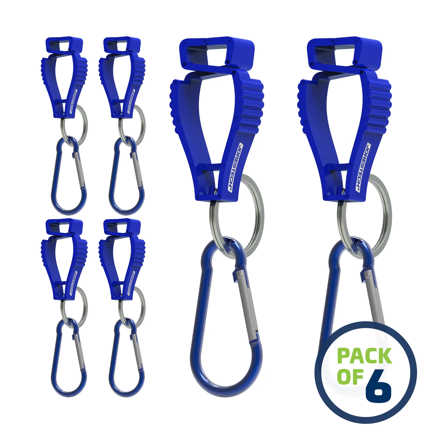 Durable Glove Clips with Carabiner – Securely Hold Gloves, Keys, Helmets & More