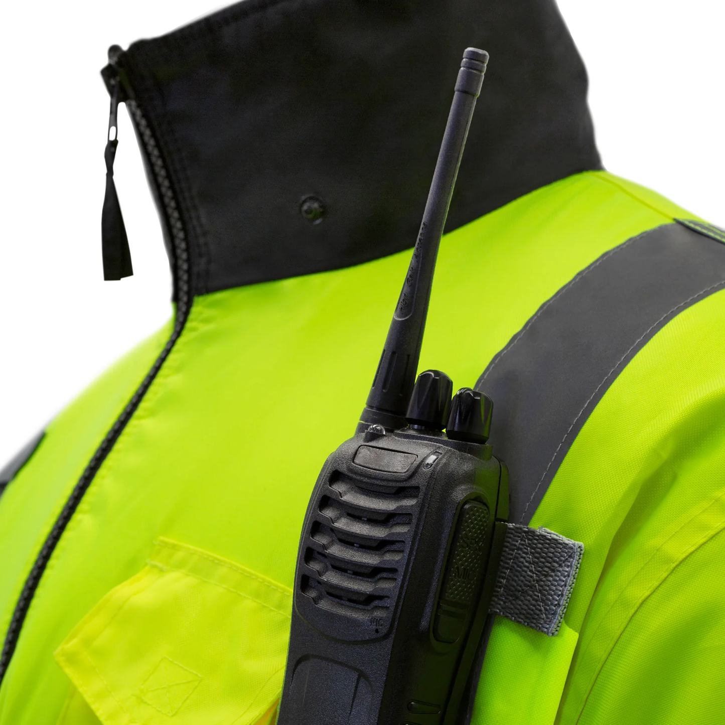 ANSI Class 3 High-Visibility Safety Jacket – Insulated, Waterproof & Reflective