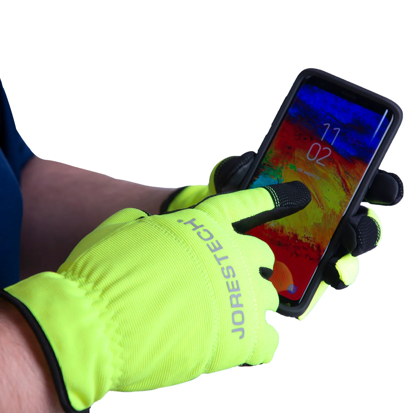 Hi-Vis Touchscreen Safety Work Gloves – Durable, Abrasion-Resistant & Comfortable