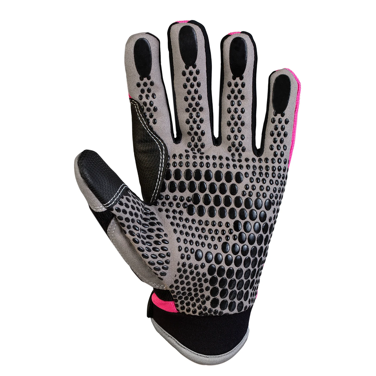Anti-Slip Safety Work Gloves – Silicone Dotted Grip, Breathable & Durable