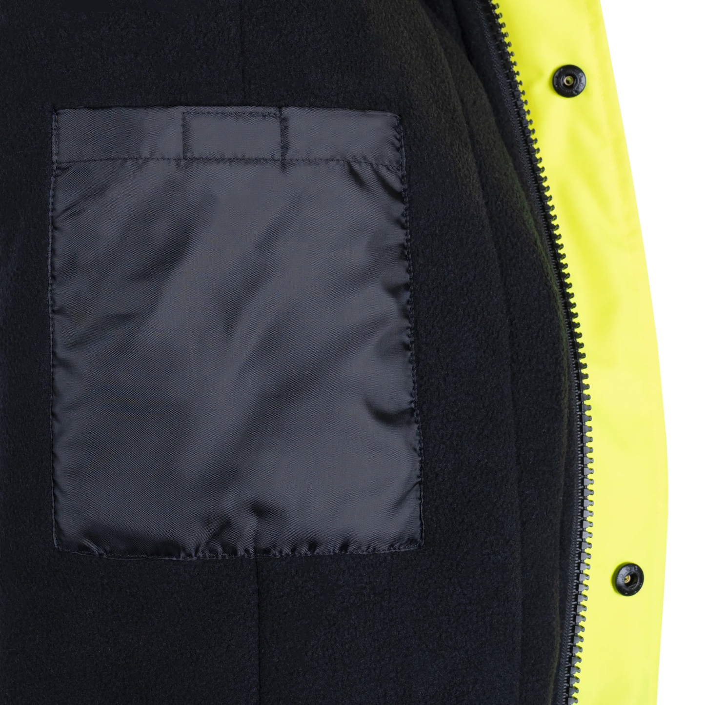 ANSI Class 3 High-Visibility Safety Jacket – Fleece-Lined, Waterproof & Reflective
