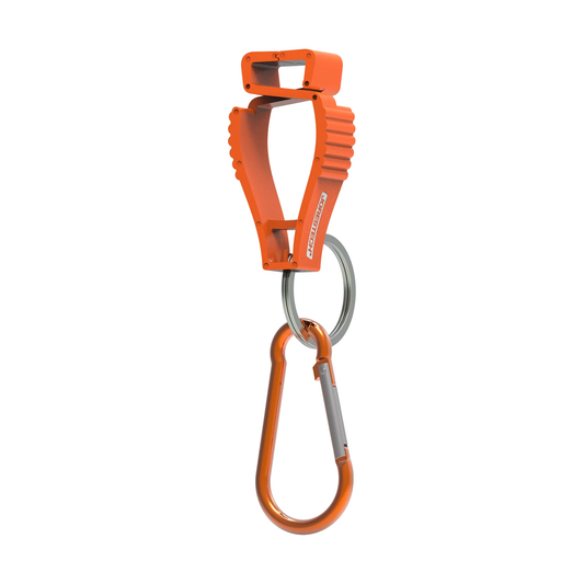 Durable Glove Clips with Carabiner – Securely Hold Gloves, Keys, Helmets & More