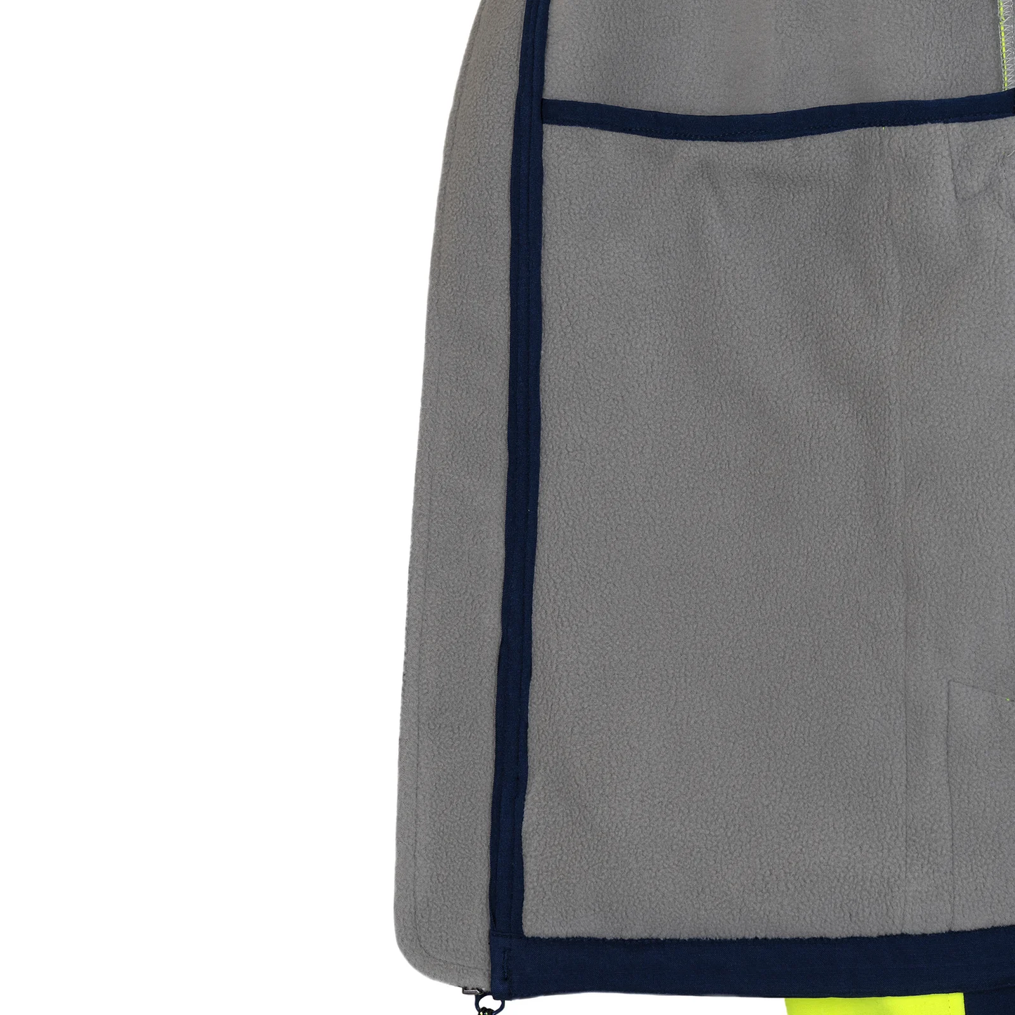 ANSI Class 3 High-Visibility Softshell Safety Jacket – Fleece-Lined, Windproof & Water-Resistant