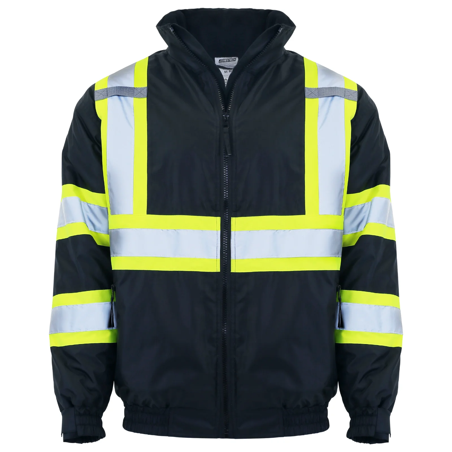 High-Visibility Bomber Jacket – ANSI Class 3, Waterproof & Insulated