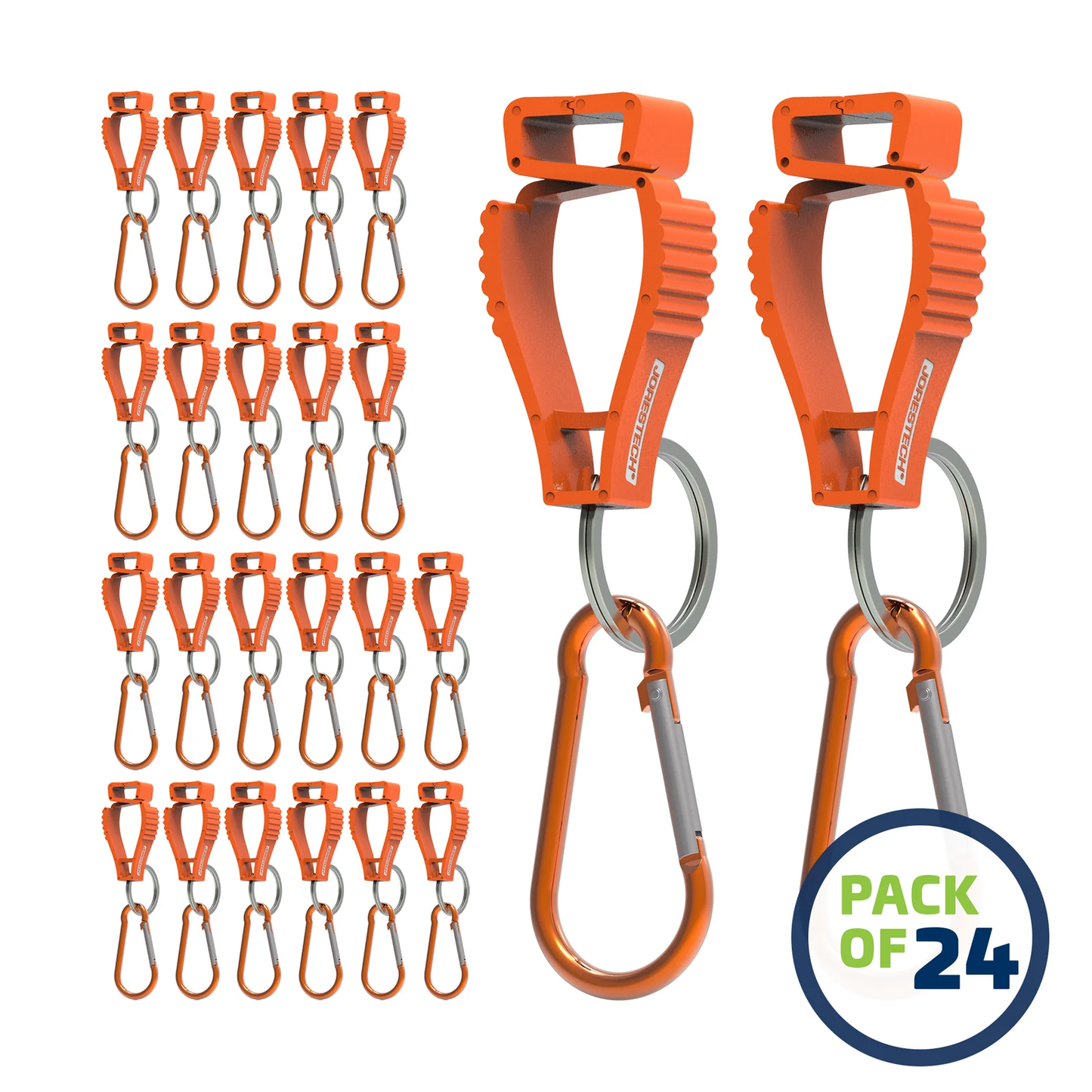 Durable Glove Clips with Carabiner – Securely Hold Gloves, Keys, Helmets & More