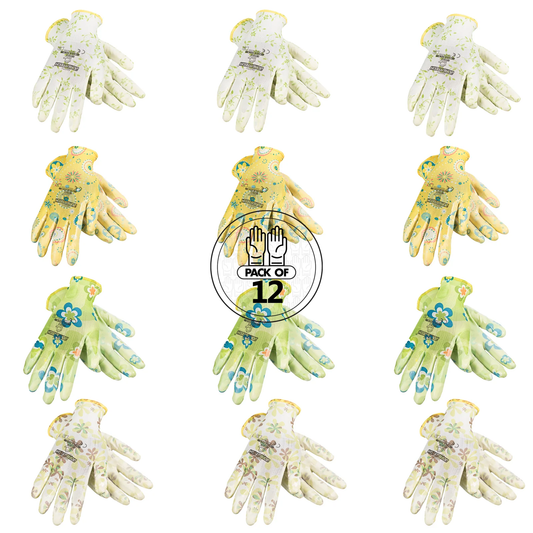 Nitrile-Coated Gardening Gloves – Durable, Breathable & Superior Grip