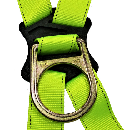3D Ring High-Visibility Full-Body Safety Harness 04 – ANSI Z359.11-2014 Fall Protection