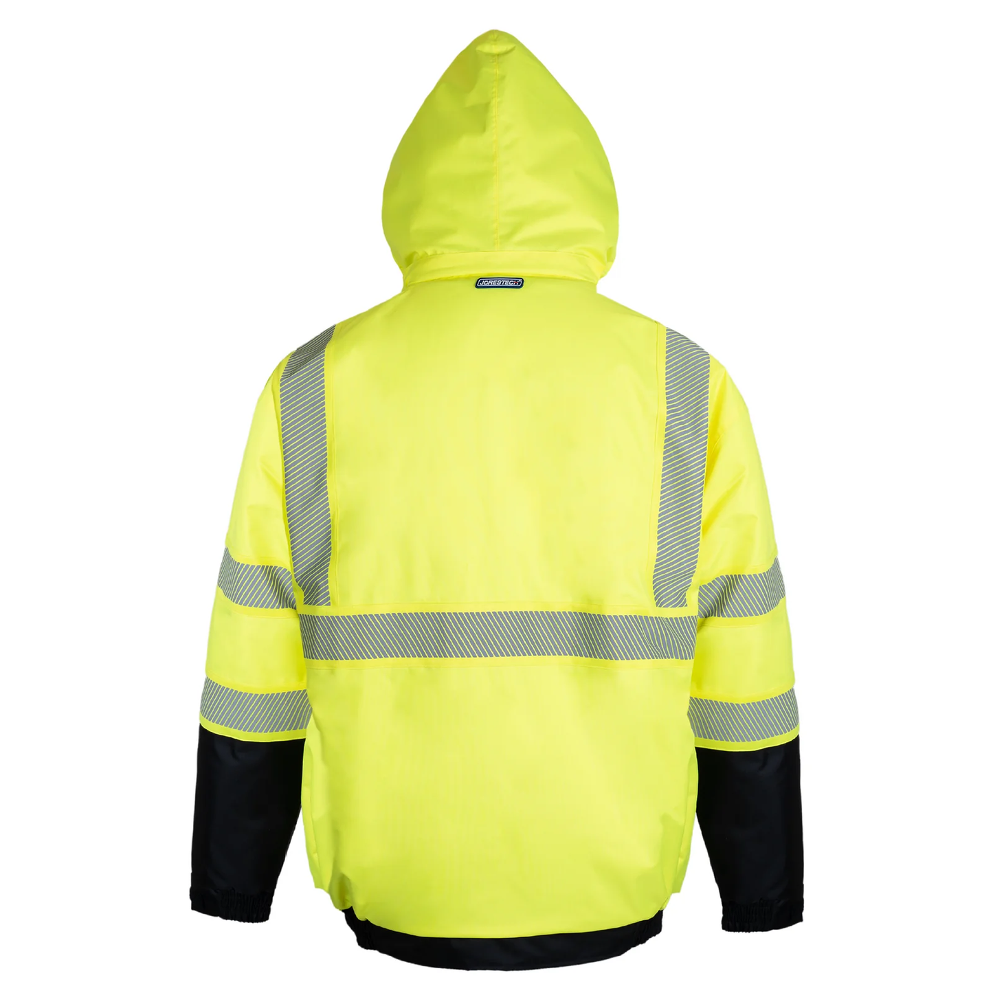 ANSI Class 3 High-Visibility Safety Jacket – Fleece-Lined, Waterproof & Reflective