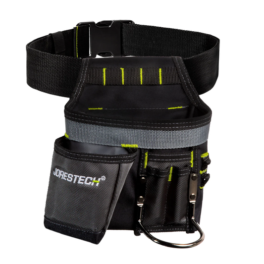 Heavy-Duty Tool Belt with Adjustable Strap – Multi-Pocket Tool Pouch for Organized Storage