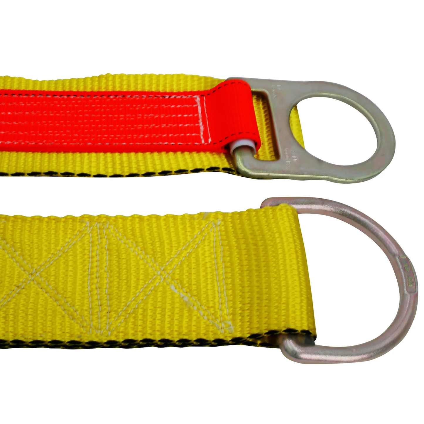 Heavy-Duty Anchor Strap – Reinforced Wear Pad & D-Ring Connectors for Fall Protection